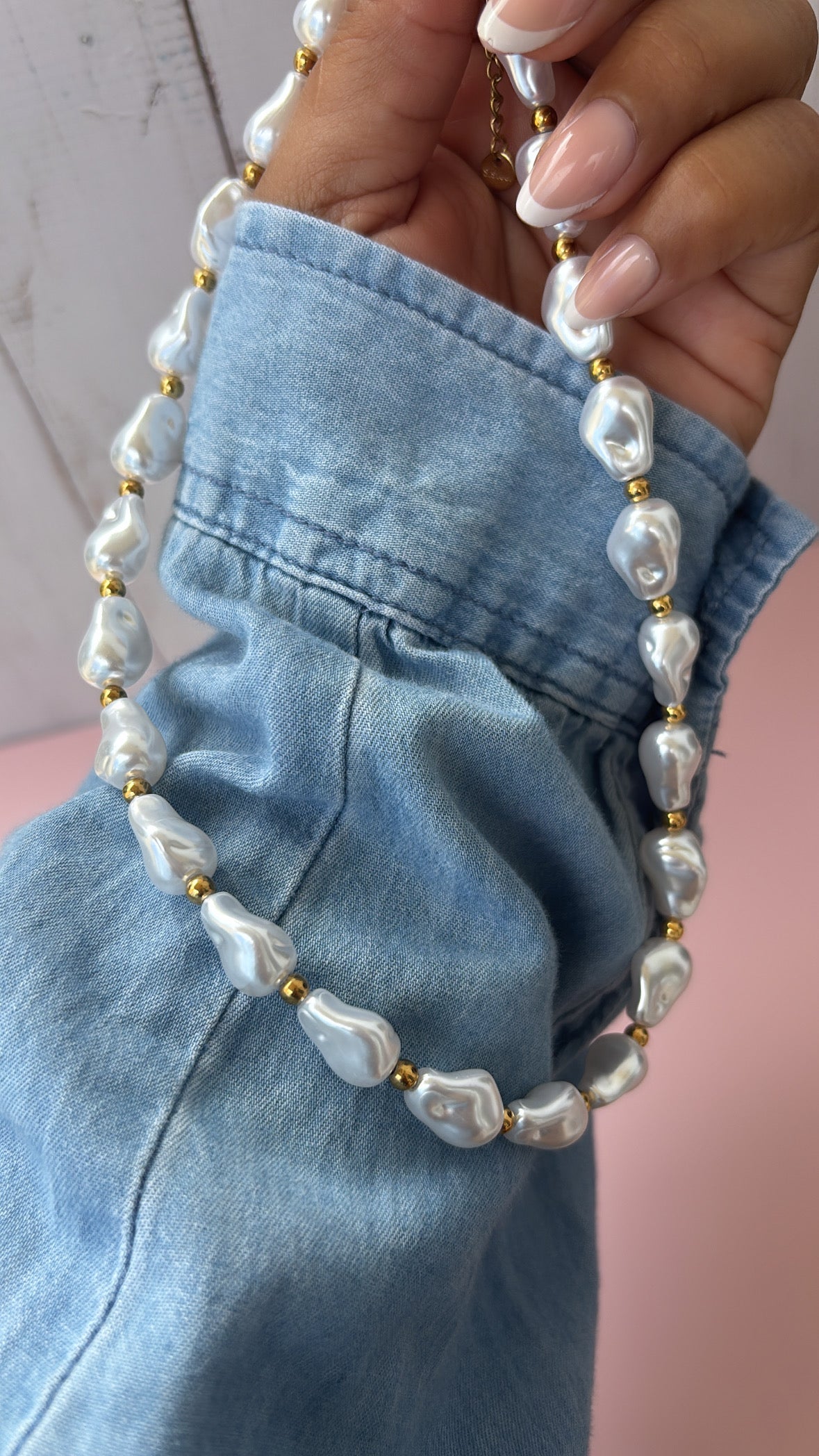 Collar Perlas Aurora