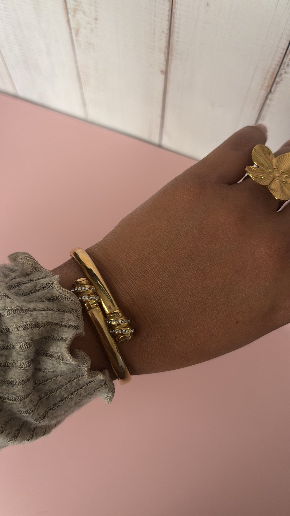Brazalete Aura 18K ✨