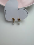 Aretes Nudo Perla