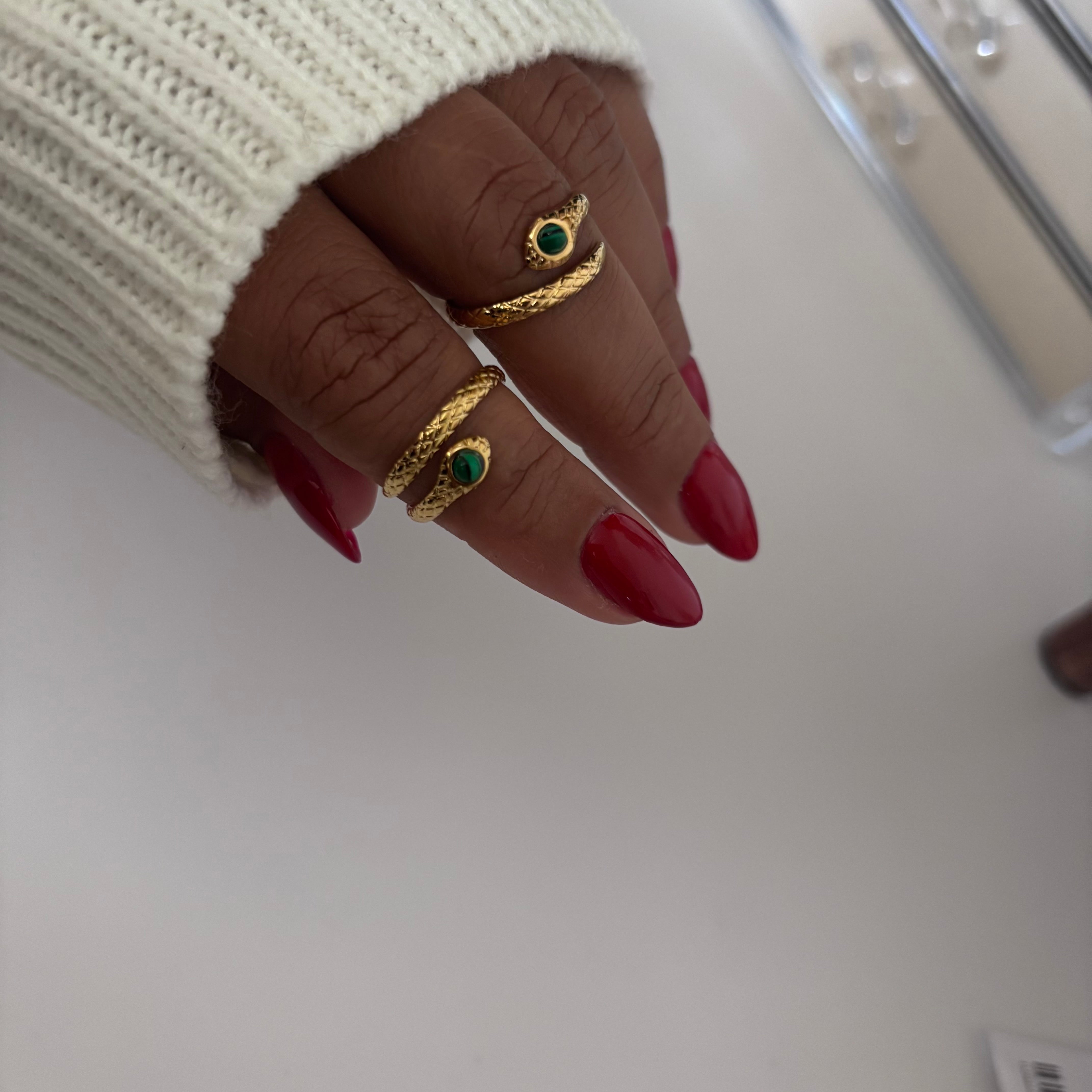 Anillo Sibilia Verde