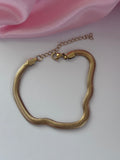 Pulsera Serpiente Dorada – Acero Inoxidable 304