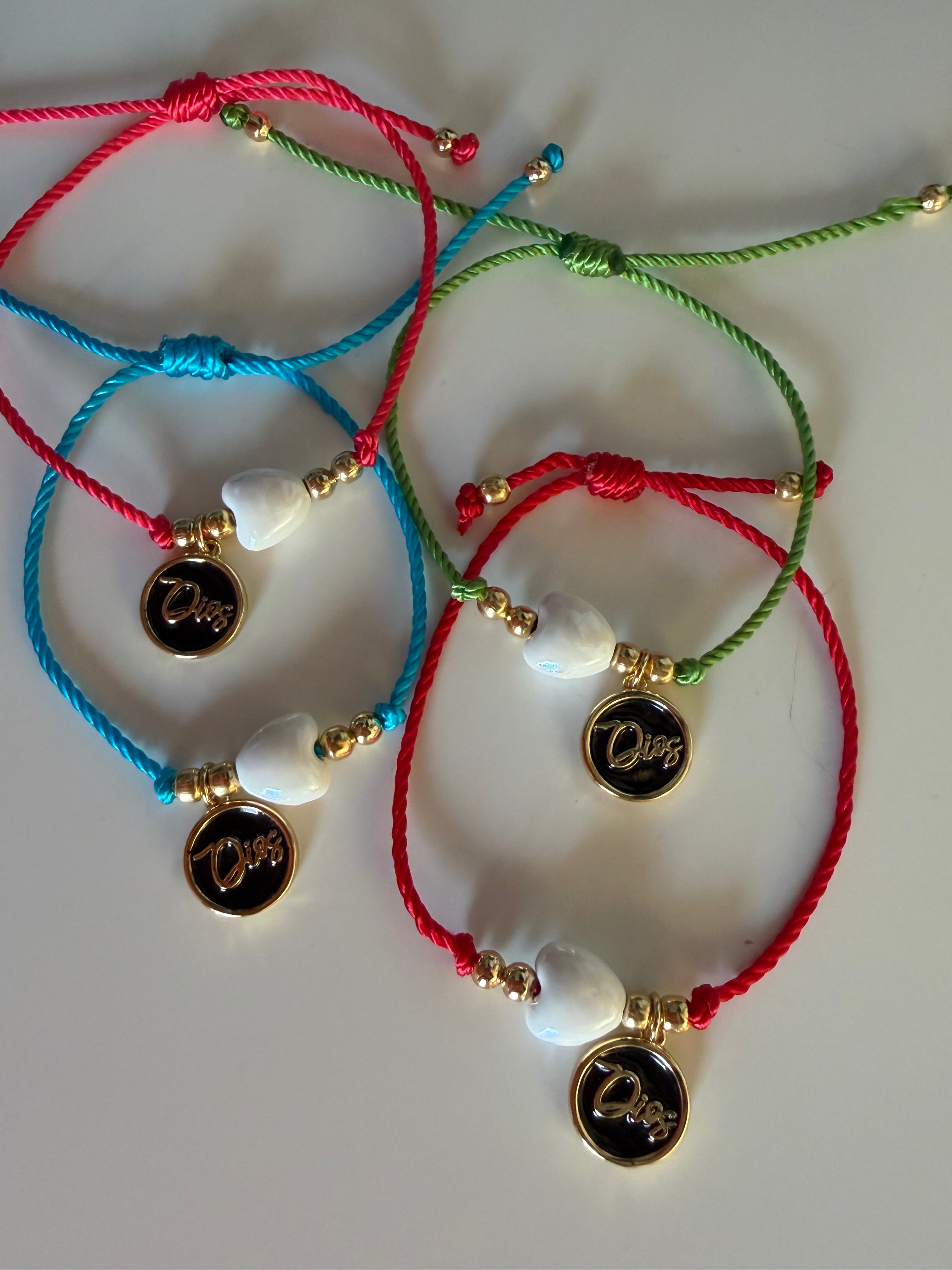 👉 Pulsera Fe & Amor Personalizada 🤍✨