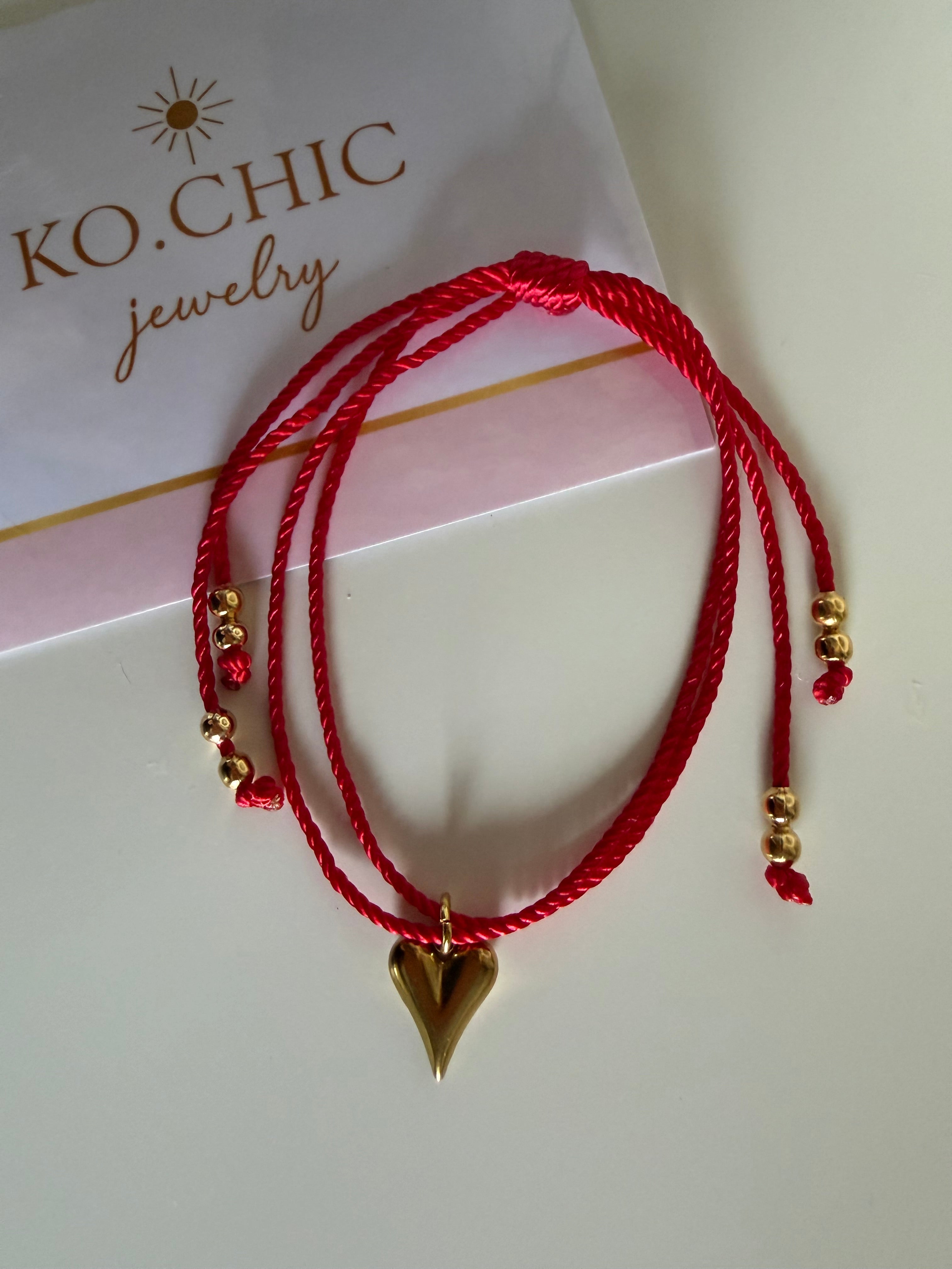 ❤️ Pulsera “Rubí