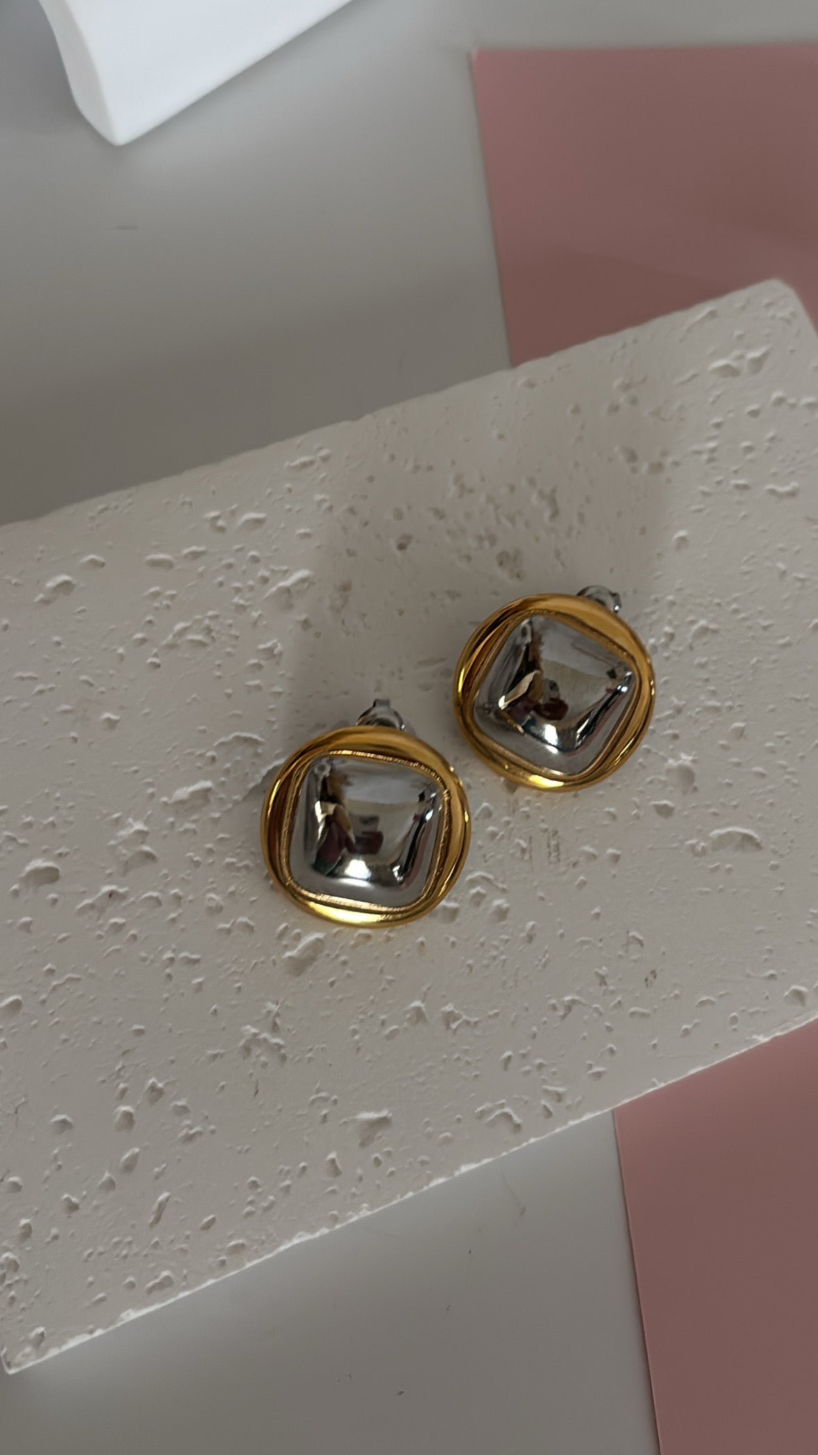 Aretes- Aura Bicolor 🌟