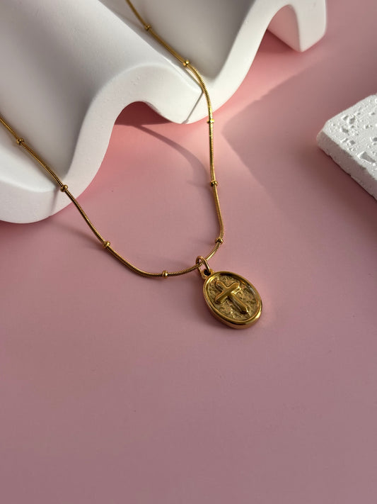 Cruz Dorada(acero inoxidable 316)