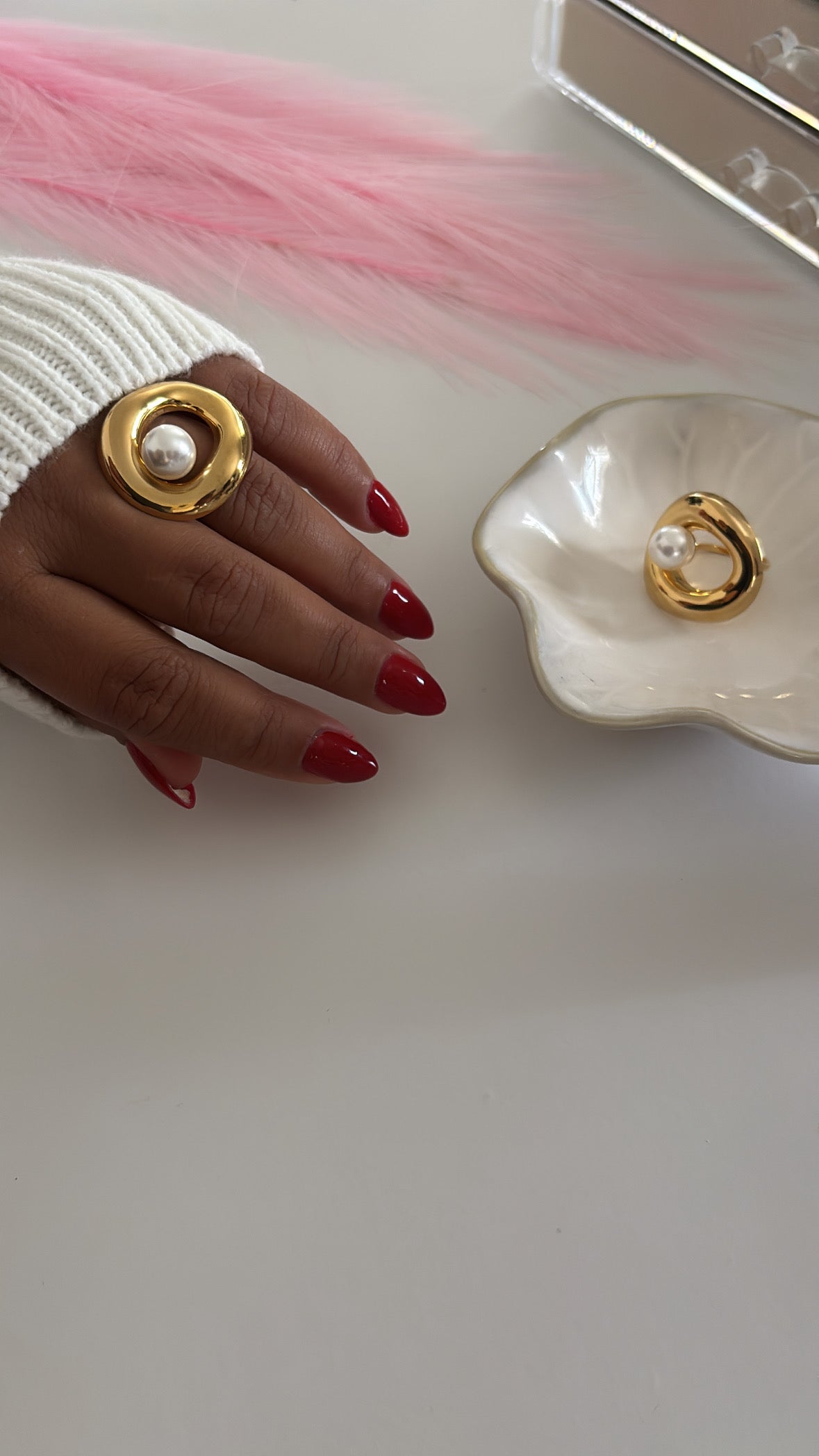 Anillo Aura Perla