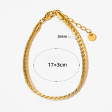 Pulsera Milano – Acero Inoxidable 304