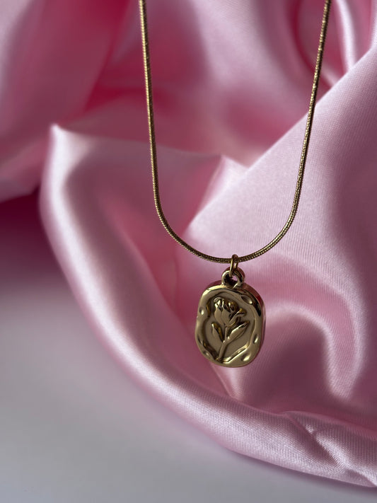 Collar Rose- acero inoxidable 304