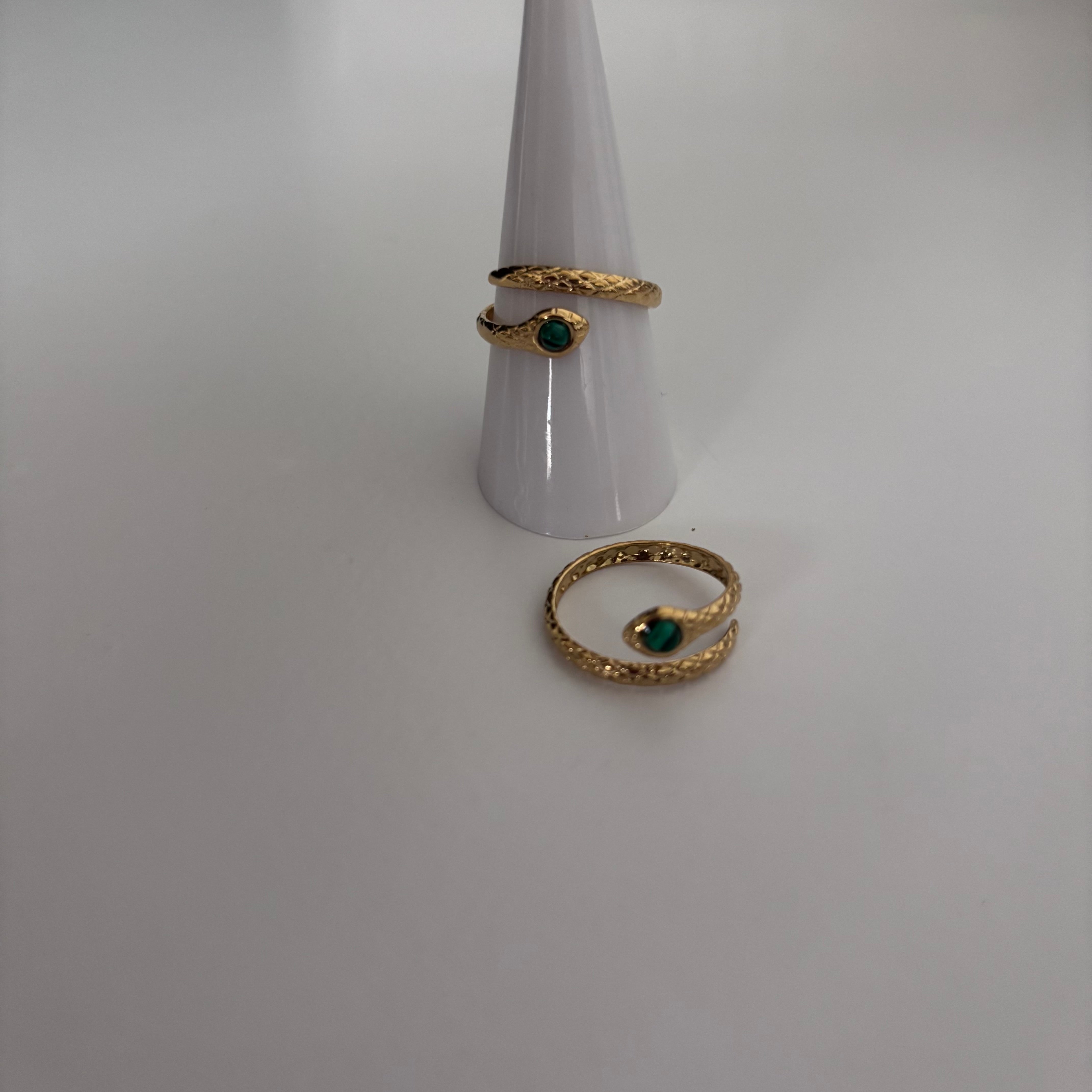 Anillo Sibilia Verde