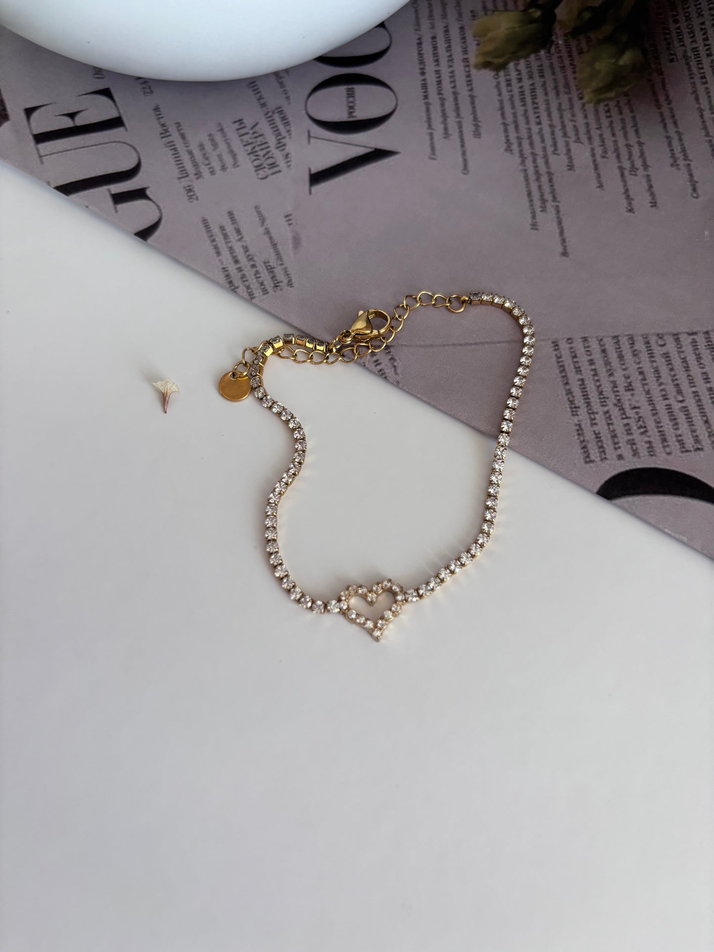 💖 Pulsera Amor Brillante