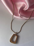 Collar Abstract- Acero 304