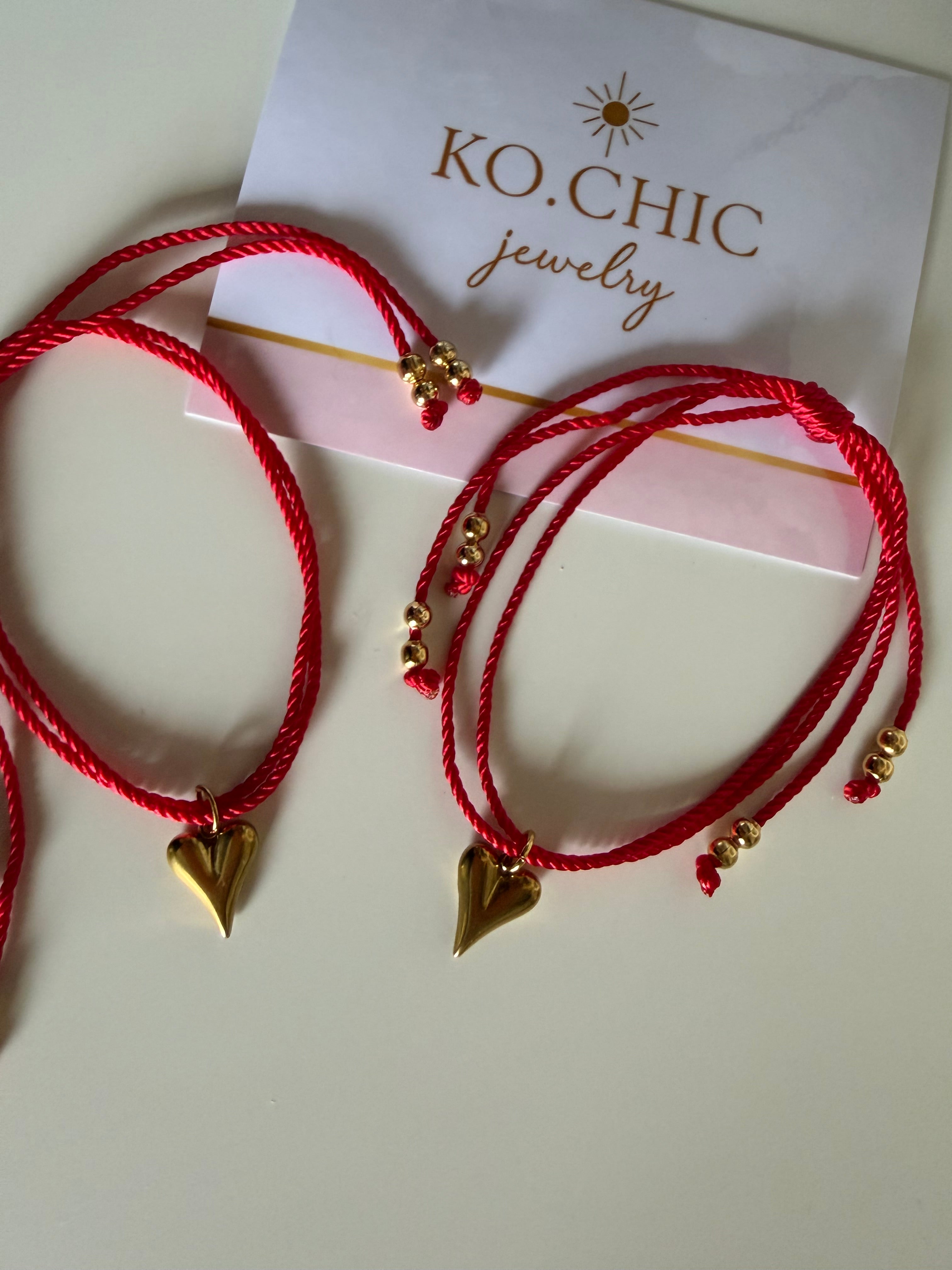 ❤️ Pulsera “Rubí
