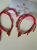 ❤️ Pulsera “Rubí