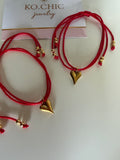 ❤️ Pulsera “Rubí
