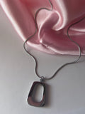 Collar Abstract- Acero 304