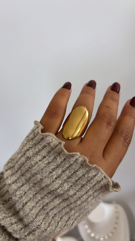 Anillo Dorado Bold 18K ✨