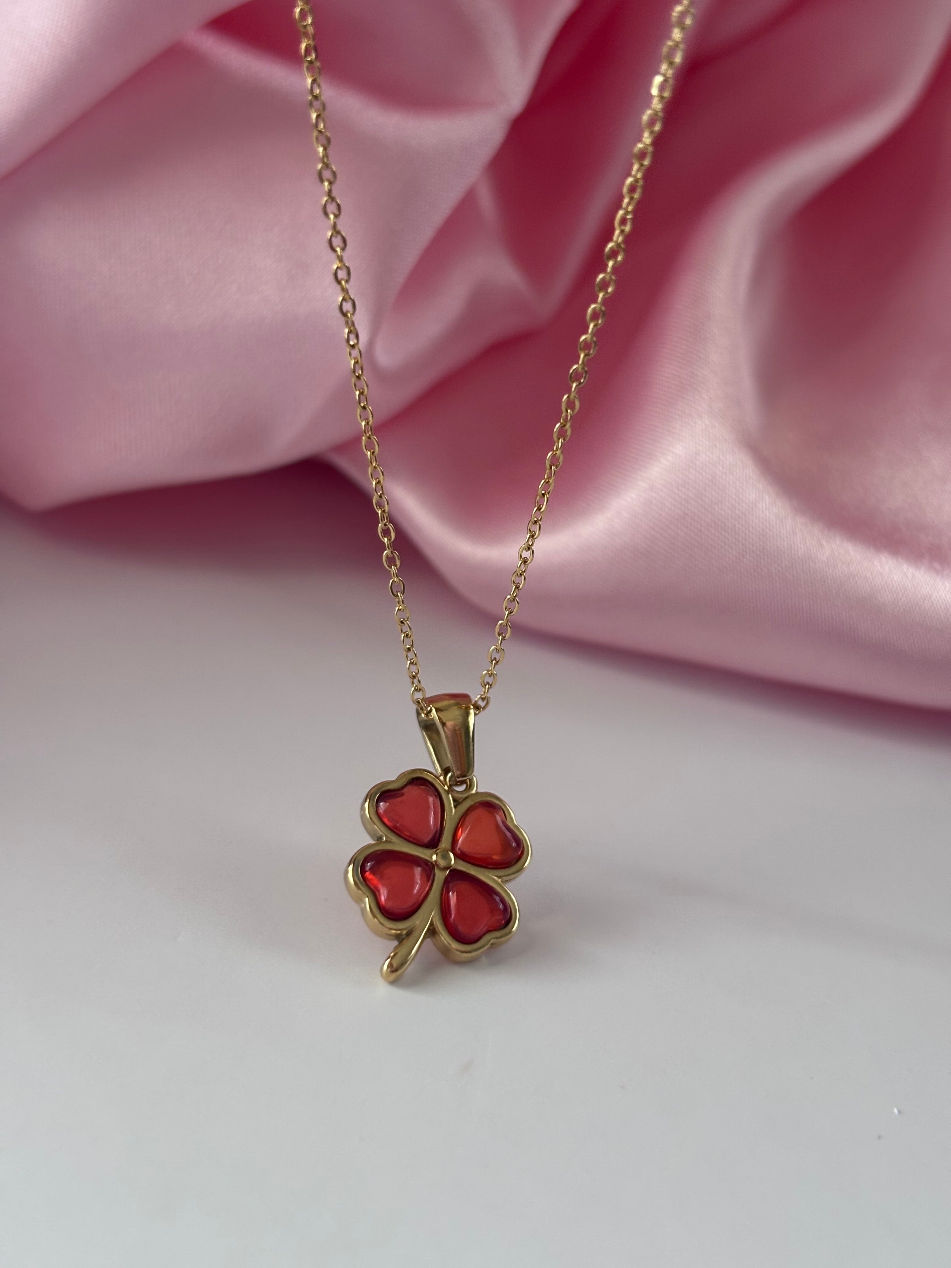 Collar Lucky Heart– Acero Inoxidable 304