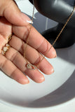 Collar Dije Oval Brillante