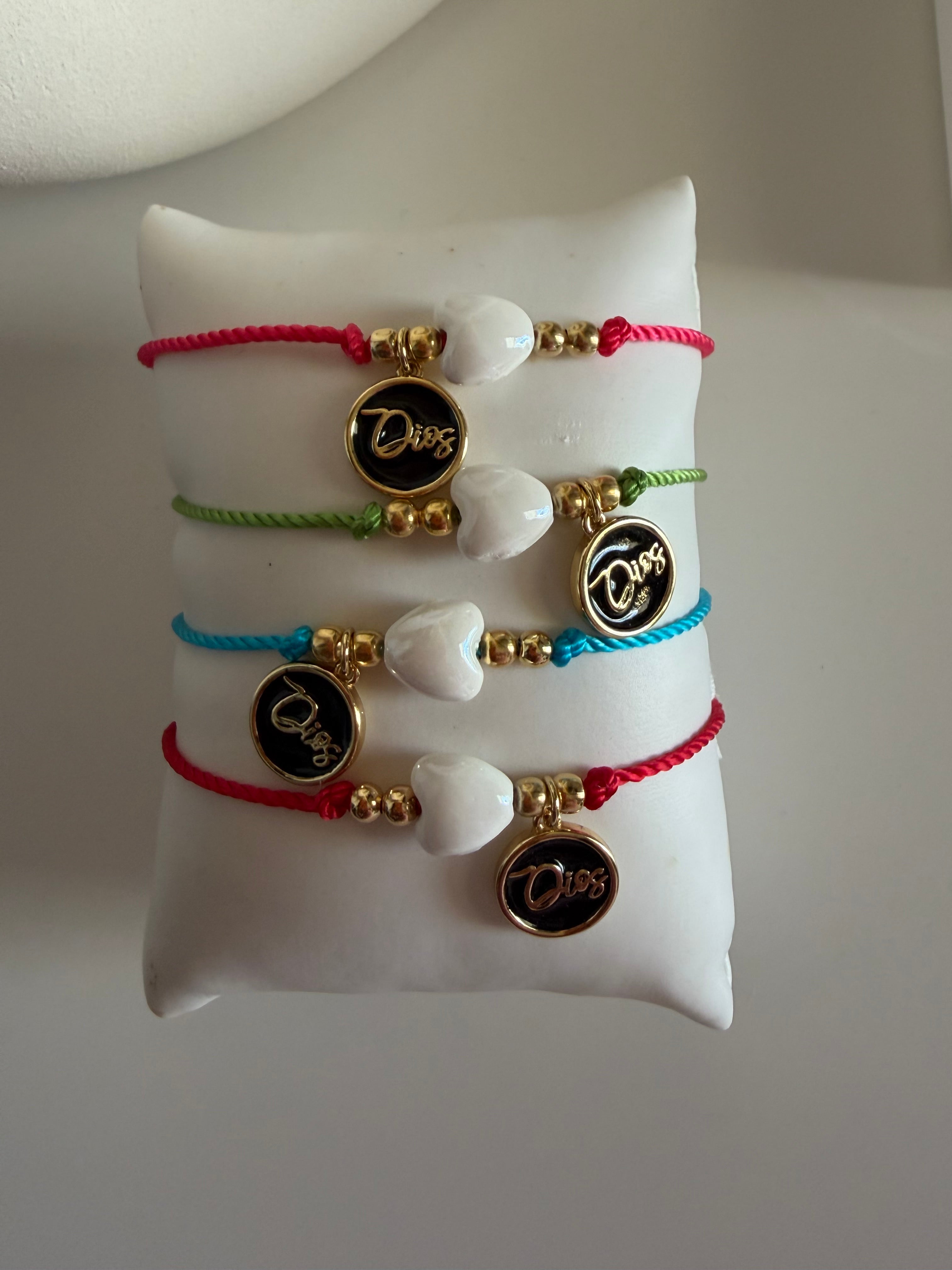 👉 Pulsera Fe & Amor Personalizada 🤍✨