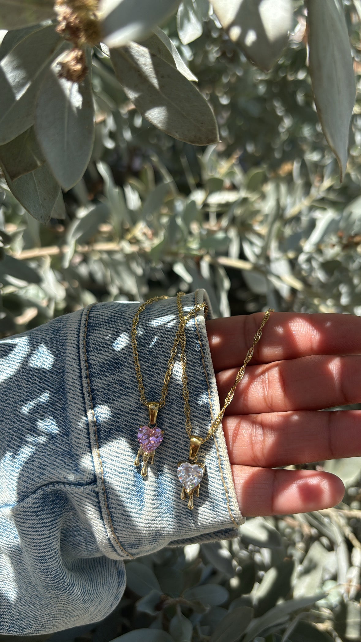 Corazón Glow – Set (Collar + Pantallas)