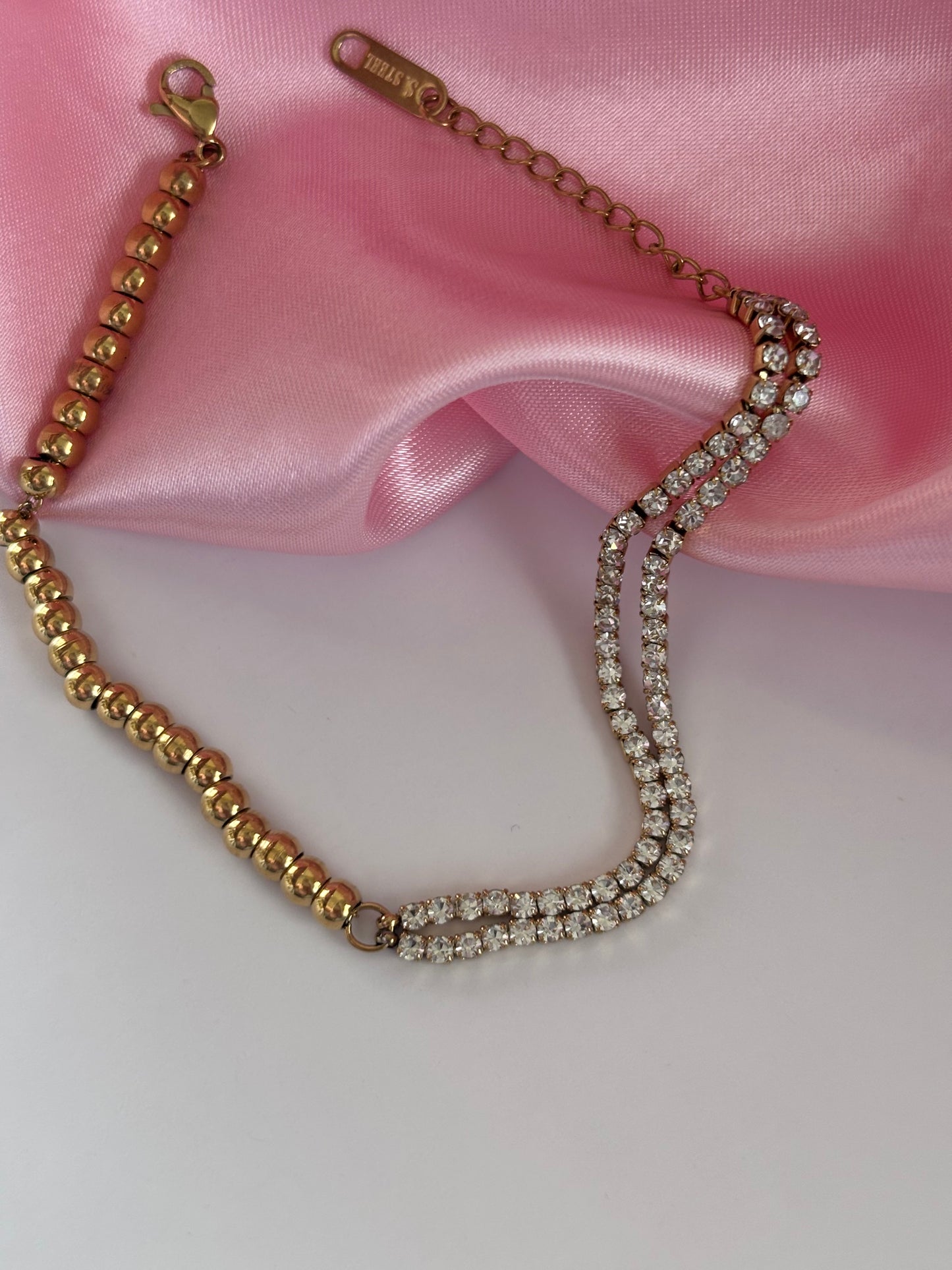 Pulsera Dual Shine – Acero Inoxidable 304