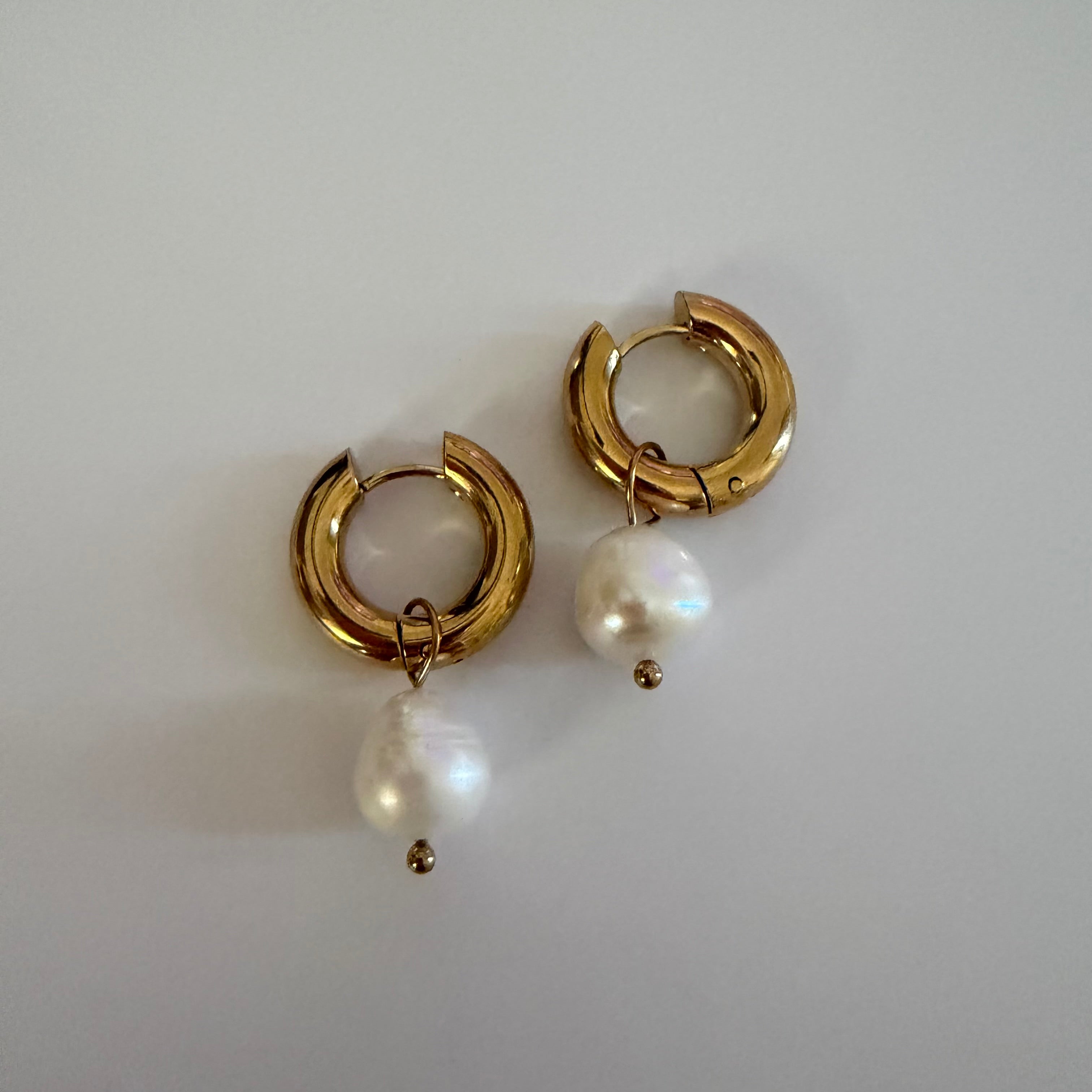 Aretes perlas serena