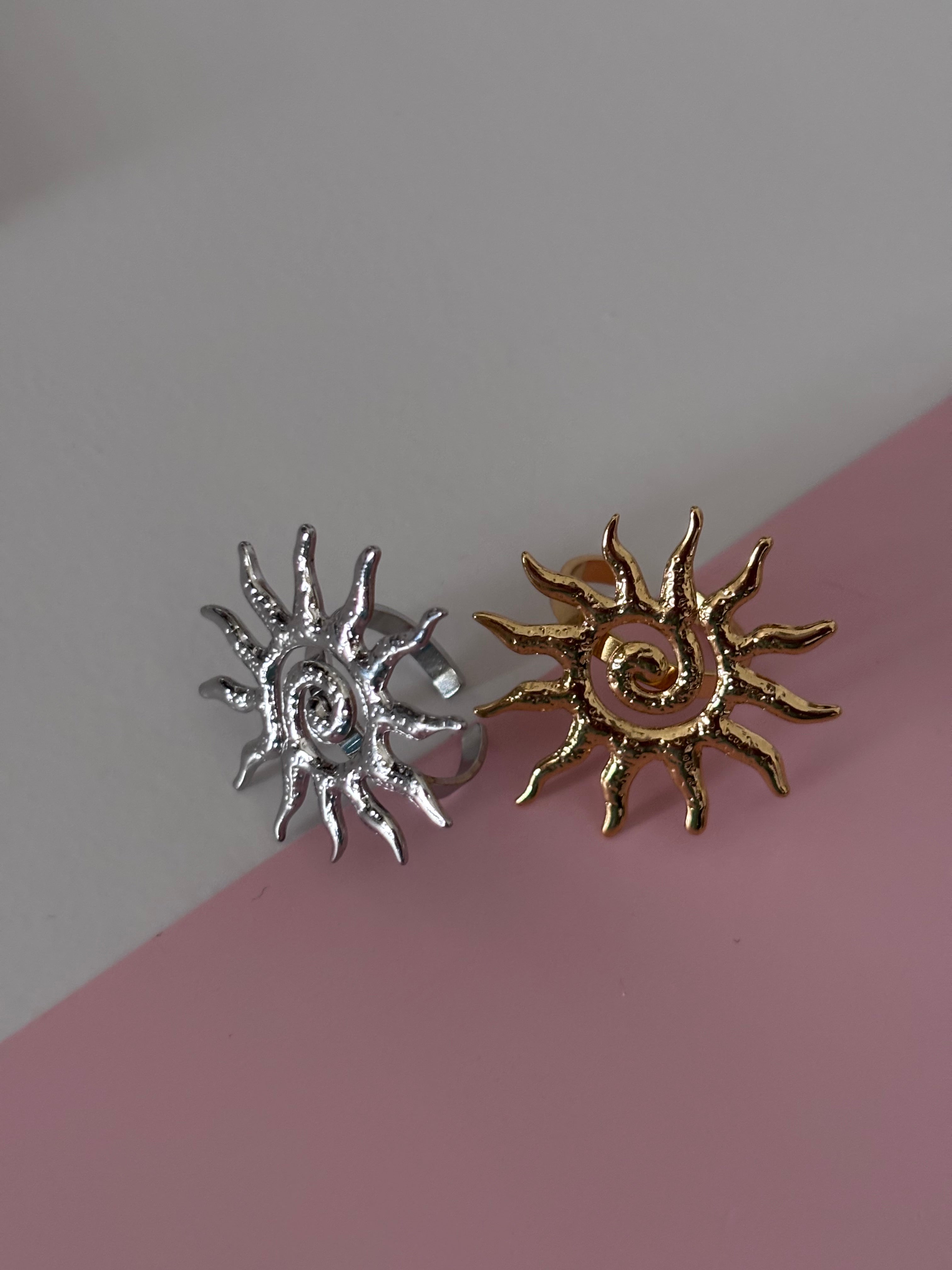 Anillo Sol Radiante