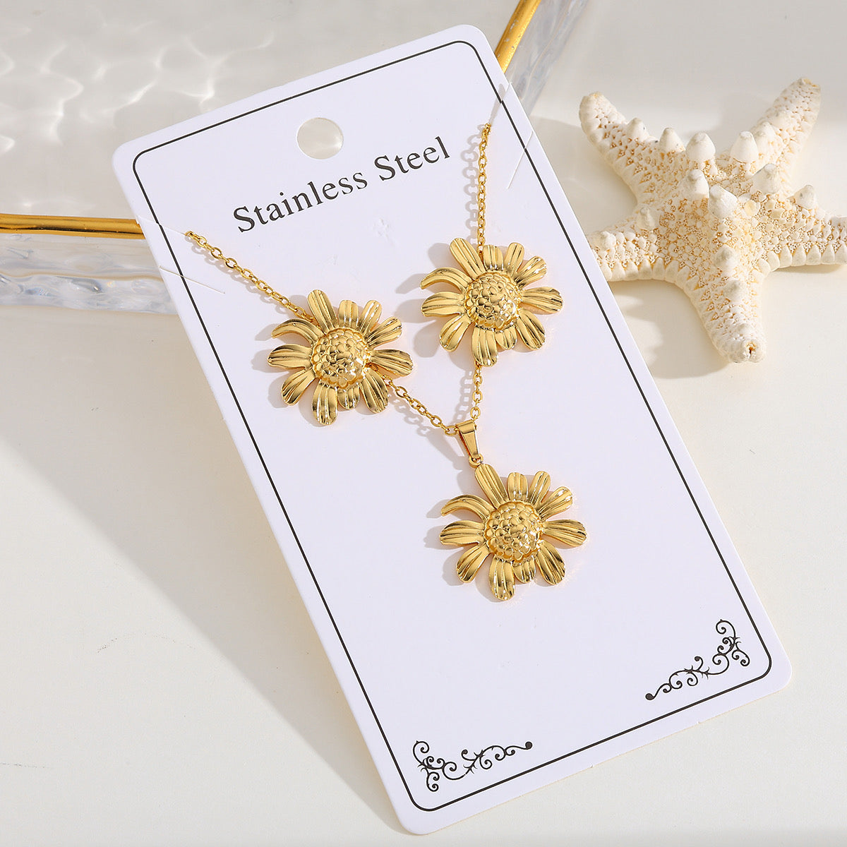 Set Girasol Dorado🌼