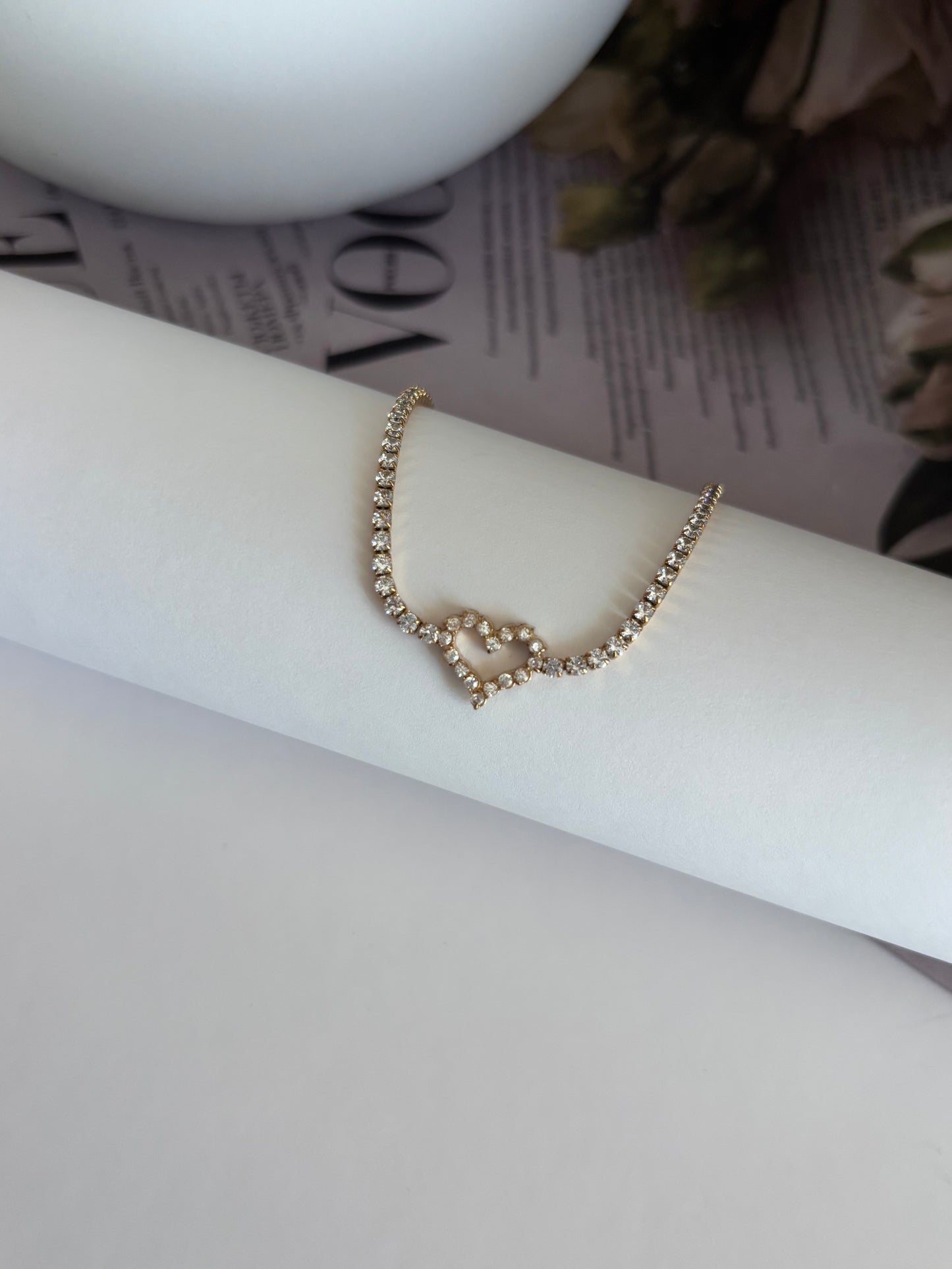 💖 Pulsera Amor Brillante