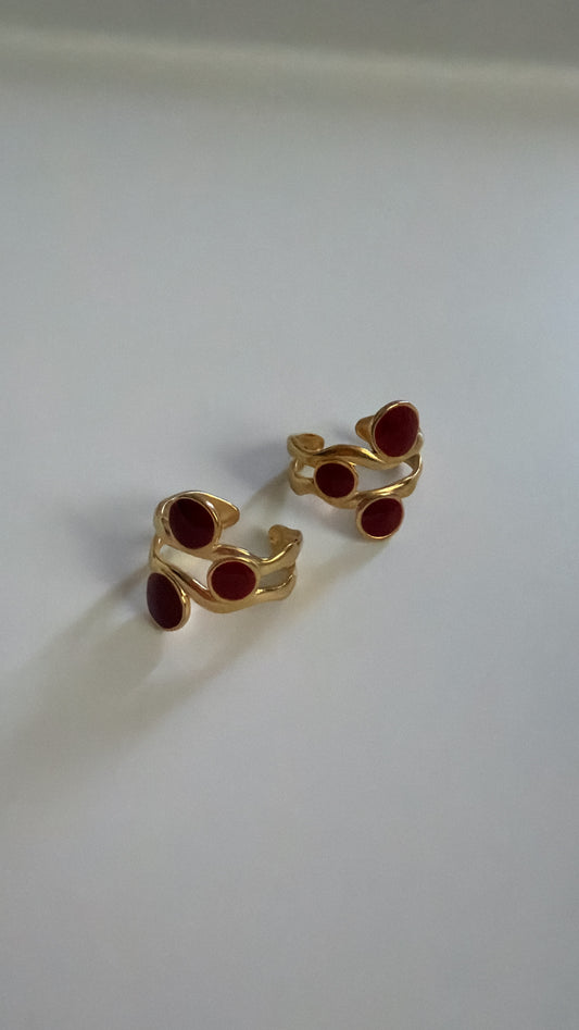 Anillo Scarlet Elegance