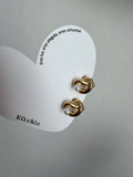 Aretes Nudo Perla