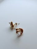 Aretes Nudo Perla