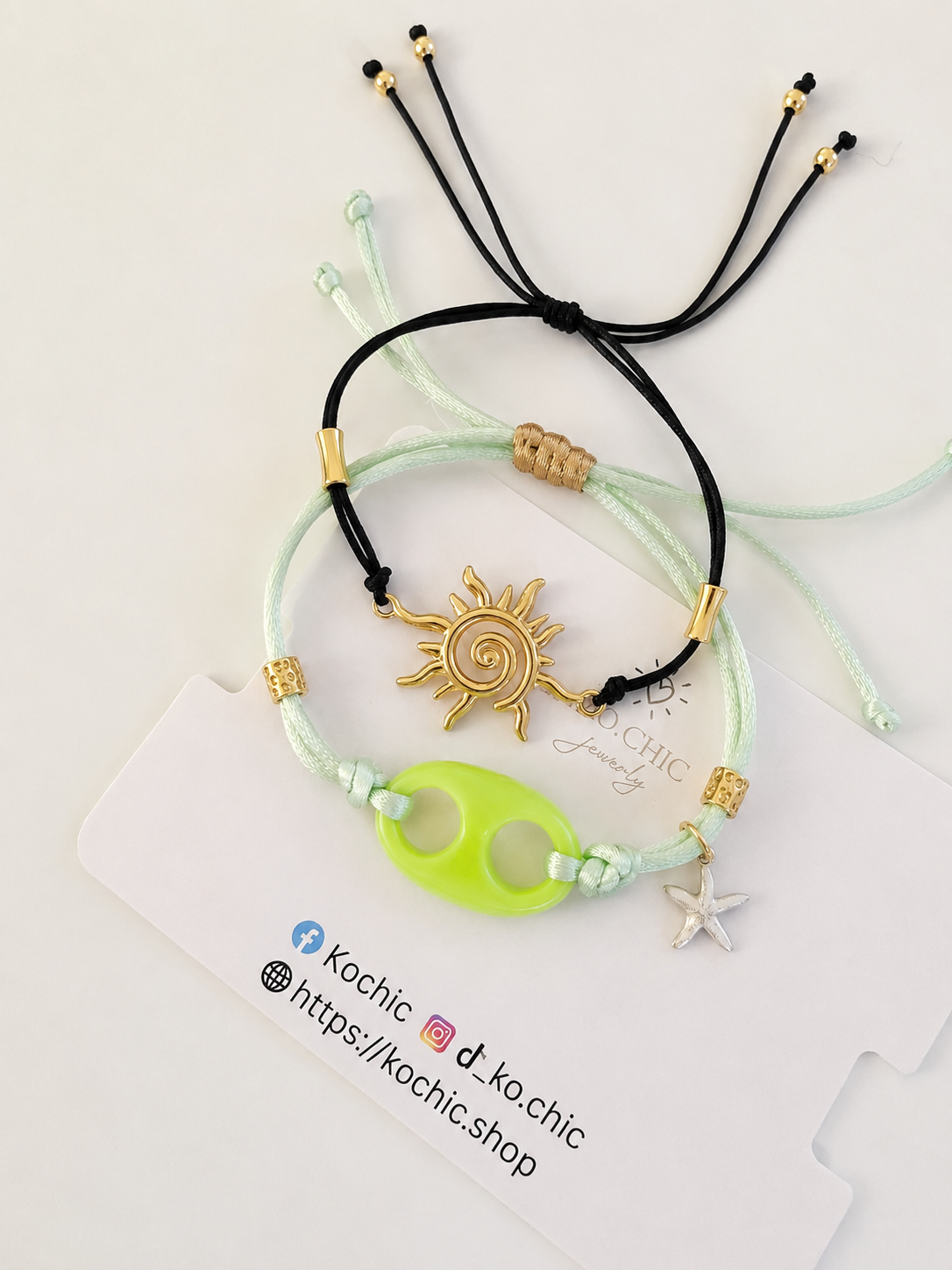 Brazalete Sol verano ☀️